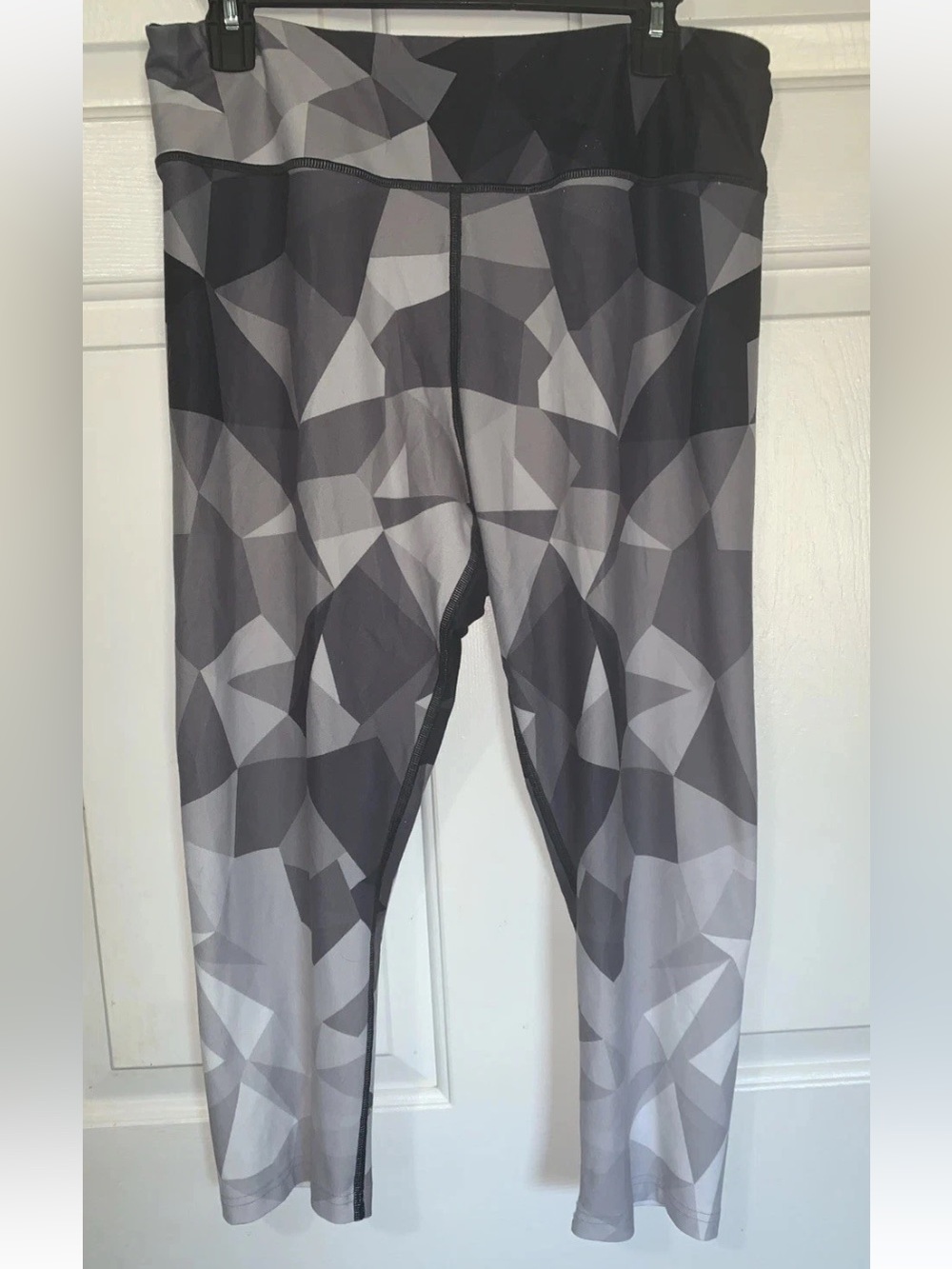 🎄🧑🎄 Fila Sport Gray Black Exercise Workout Pants Leggings XL